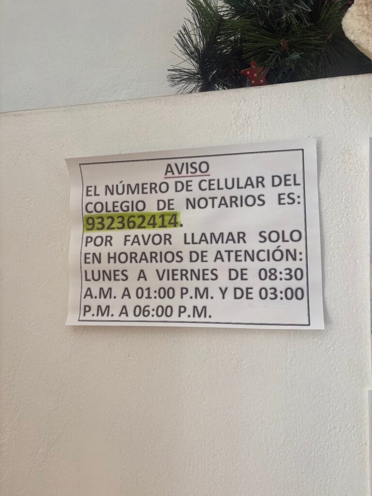 Colegio de Notarios de Cusco y Madre de Dios