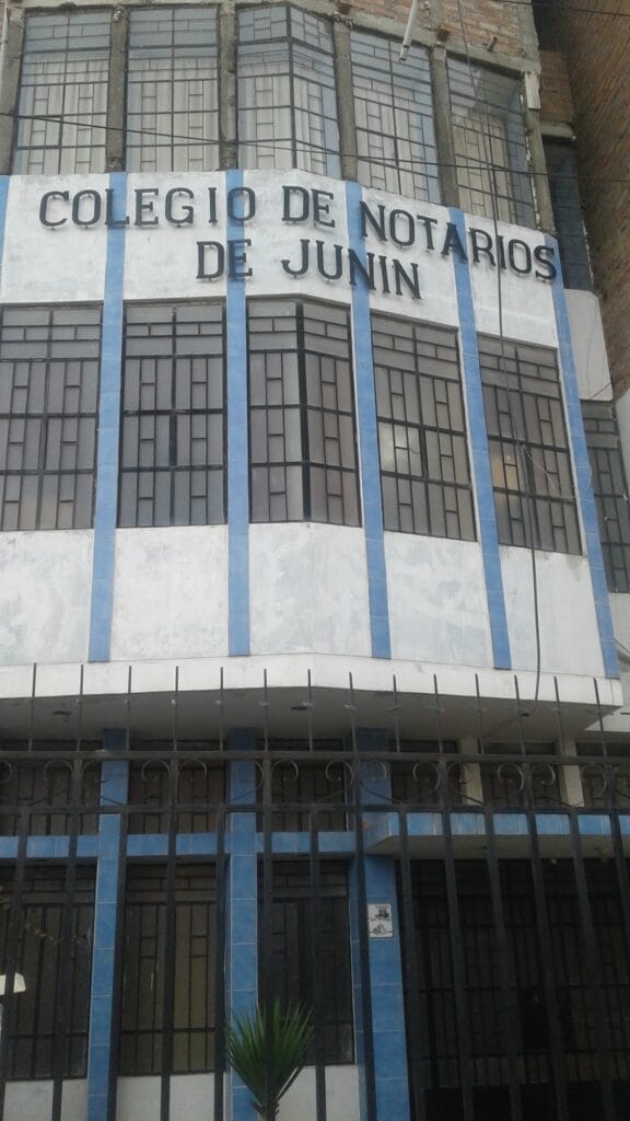 Colegio de Notarios de Junín