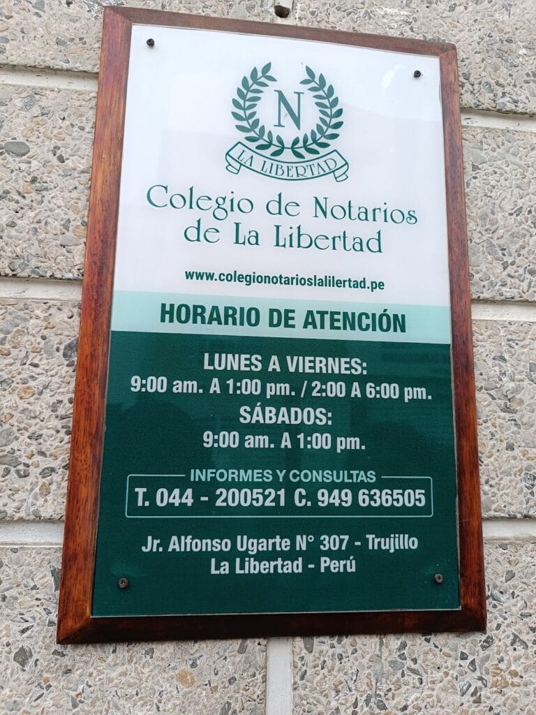 Colegio de Notarios de La Libertad