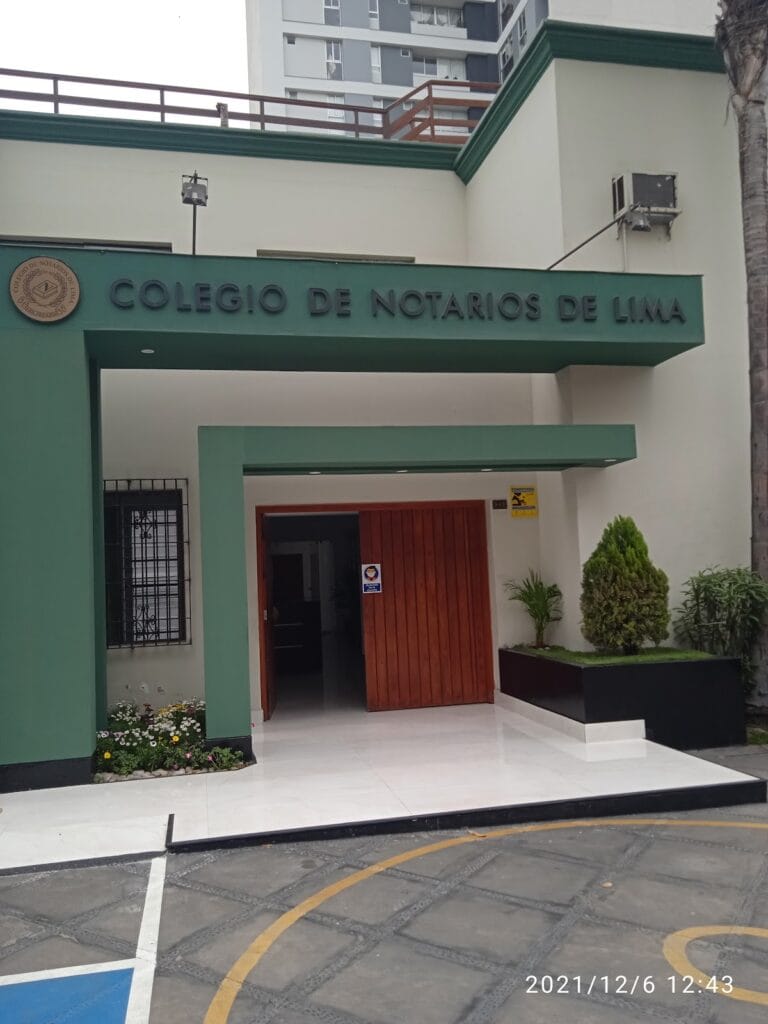 Colegio de Notarios de Lima